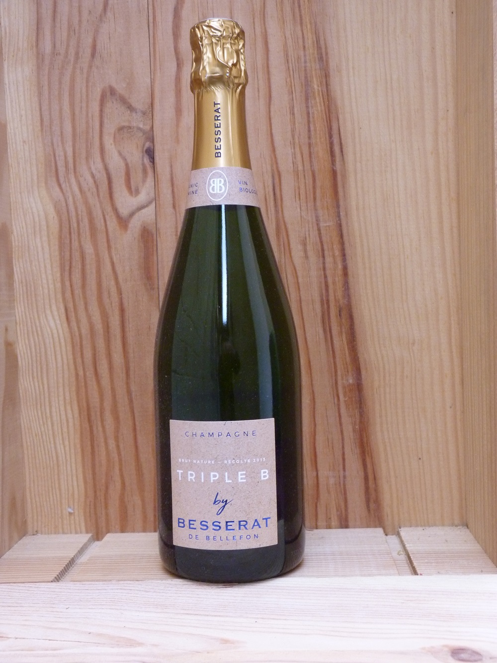 Besserat De Bellefon Triple B : Champagne Bio Sans Sulfite Ajouté (brut ...