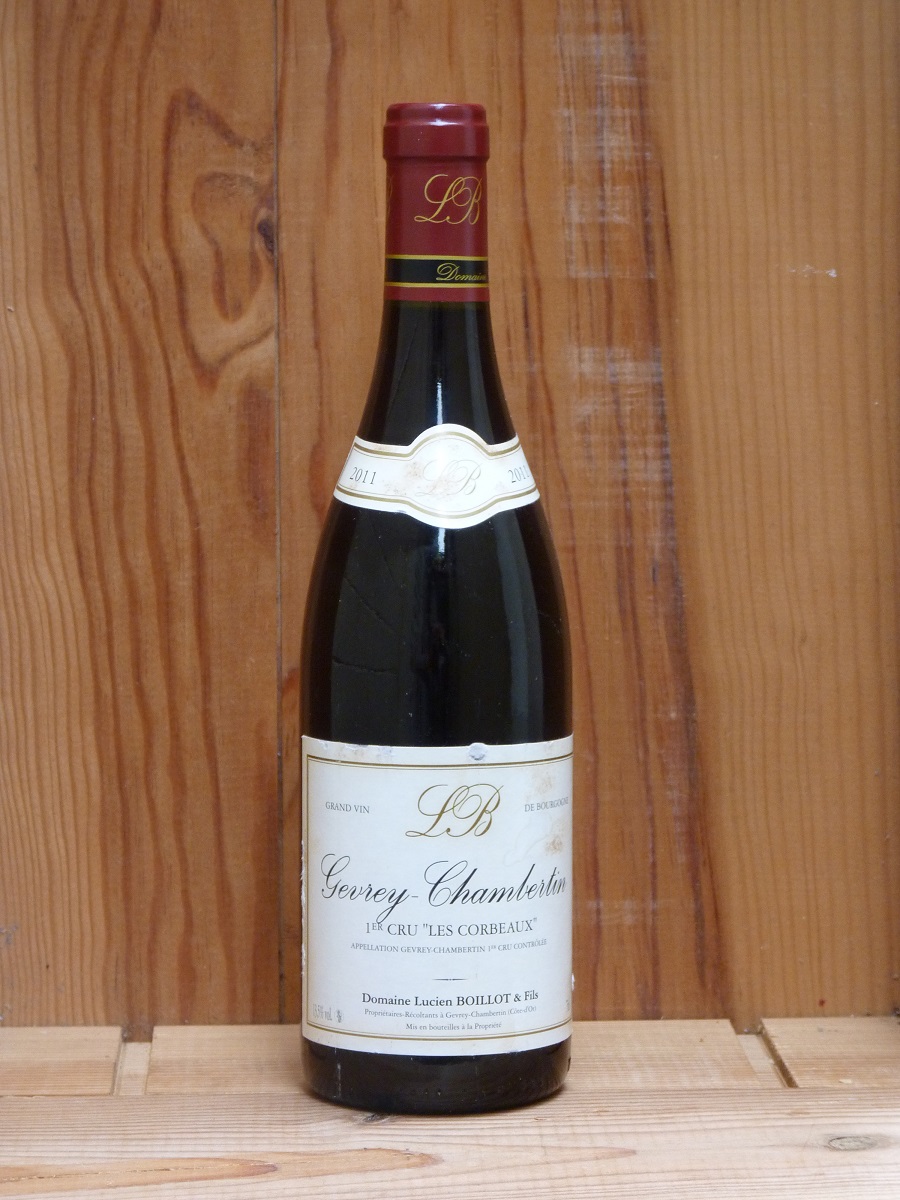 Gevrey Chambertin Lucien Boillot Les Corbeaux 2011 Gevrey Chambertin 1er cru Les corbeaux 2011