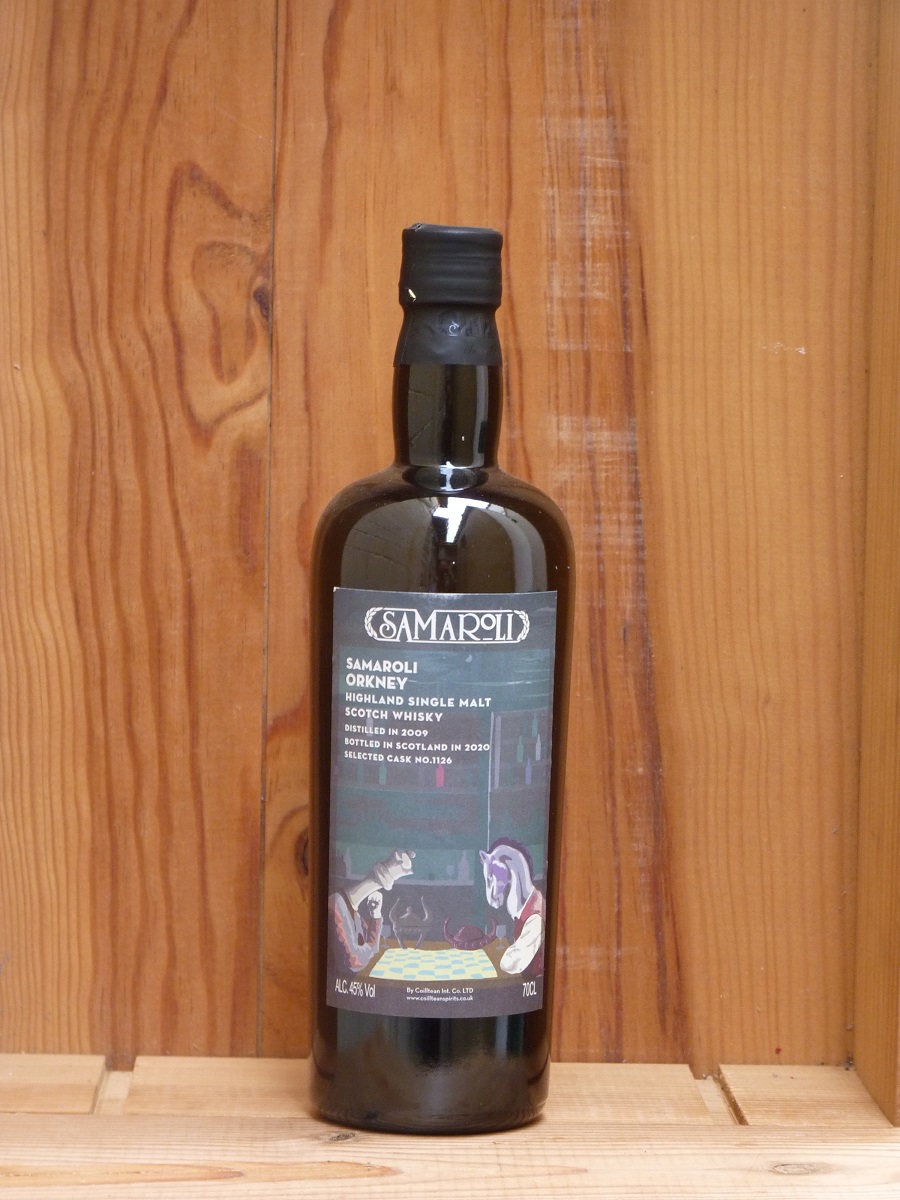 Samaroli Orkney Highland single malt scotch whisky 2009 Samaroli