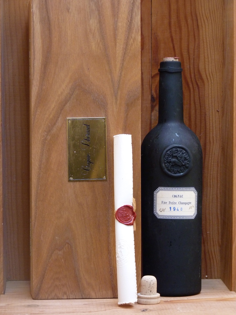 L'héraud Cognac fine petite champagne 1948