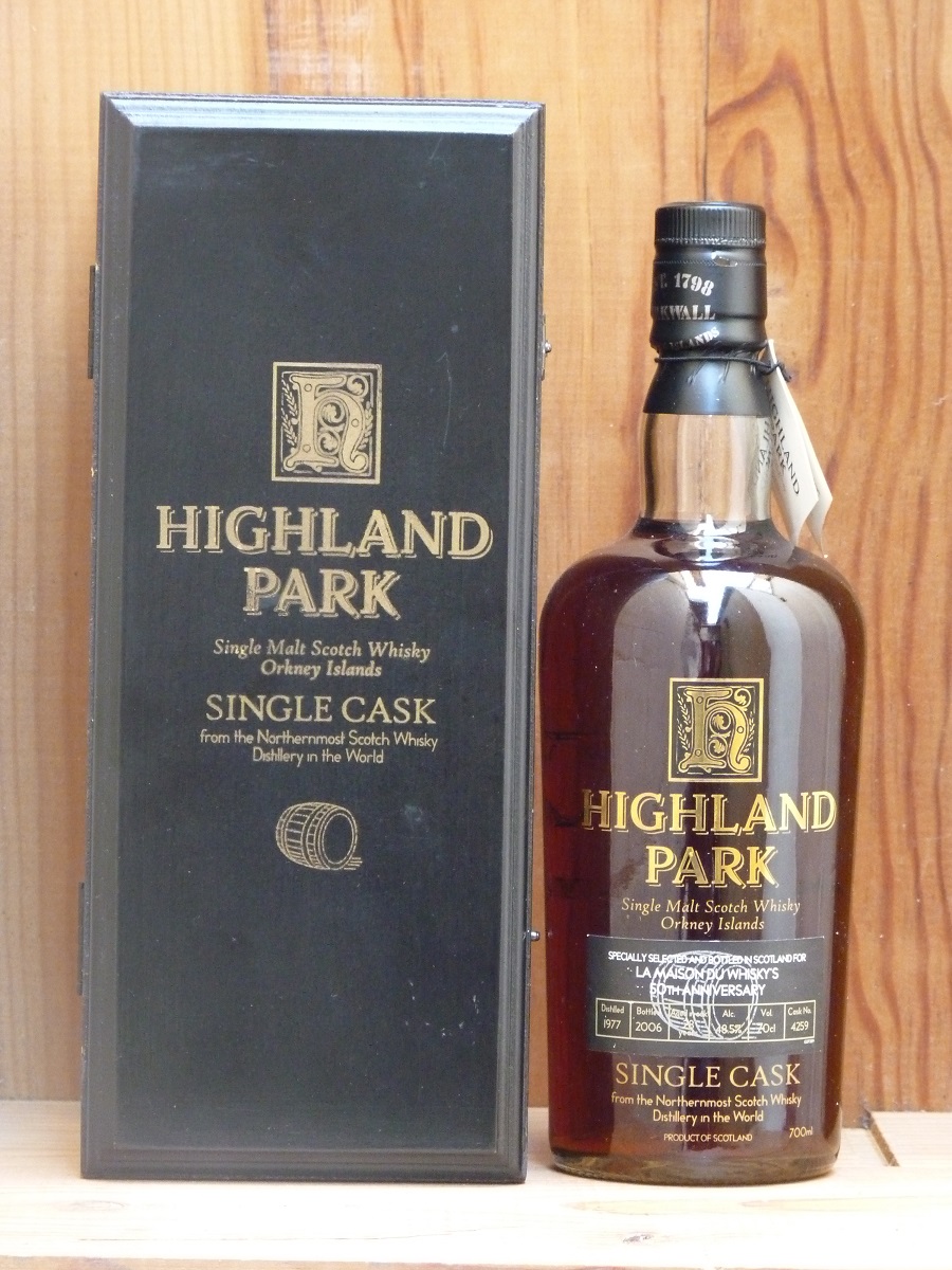 Highland Park 1977 28yo single cask #4259