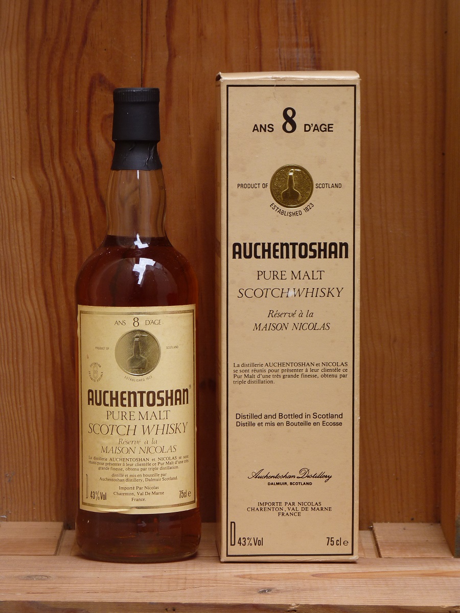 Auchentoshan 8 ans maison Nicolas